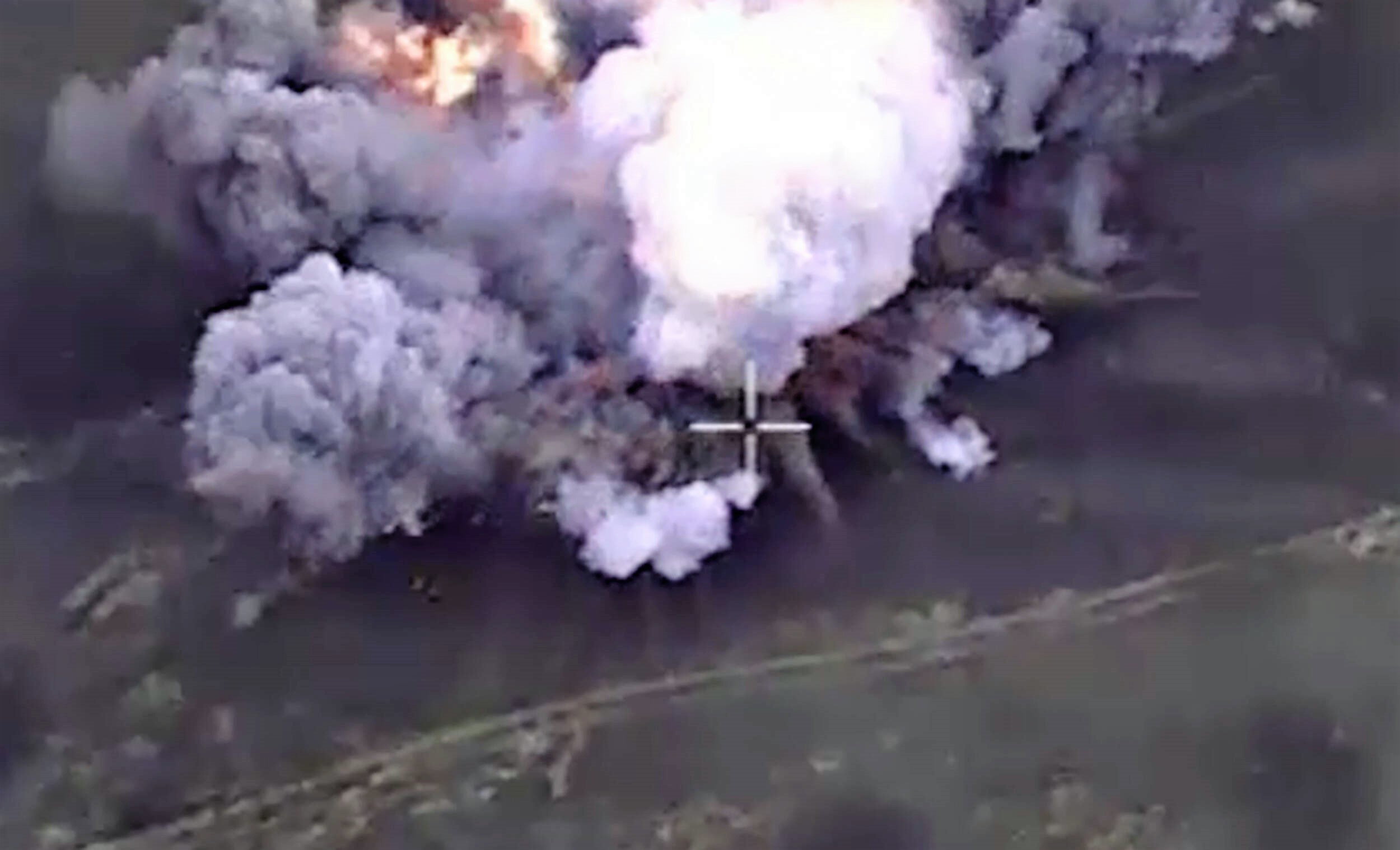 Neuer Schock für Wladimir Putin - Einschläge von Himars-Raketenwerfer sprengen russische Einheit in die Luft