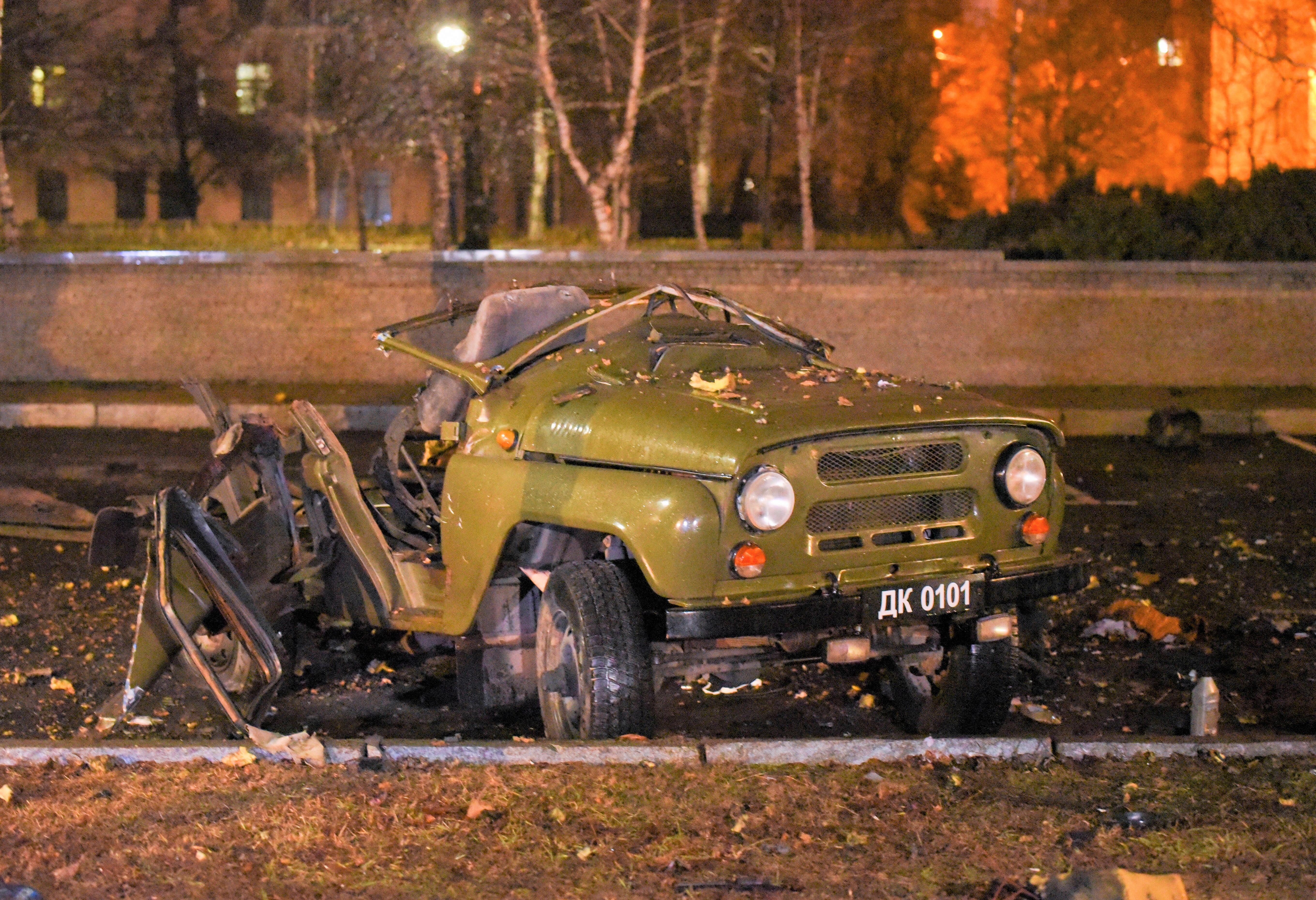 Putins Polizei-Chef tot! Autobombe tötet Putins Stellvertreter in Luhansk - ukrainische Guerillas mit Erfolg!
